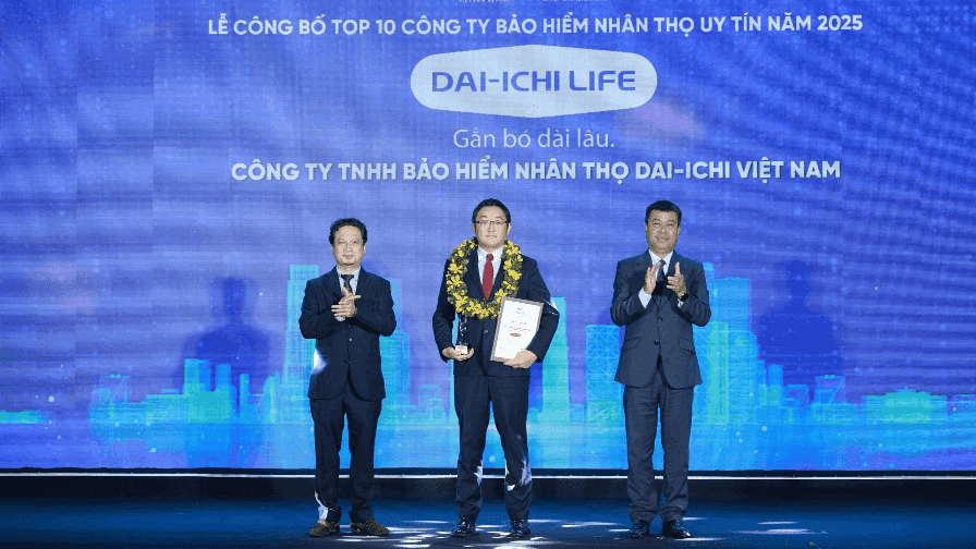 Dai-ichi Life Việt Nam tự hào giữ vững danh hiệu “Top 10 Công ty Bảo hiểm nhân thọ uy tín 2025” trong 10 năm liên tiếp (2016 – 2025)