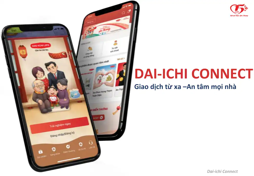 App dai-ichi connect: giải pháp toàn diện cho bảo hiểm và sống khỏe 4.0